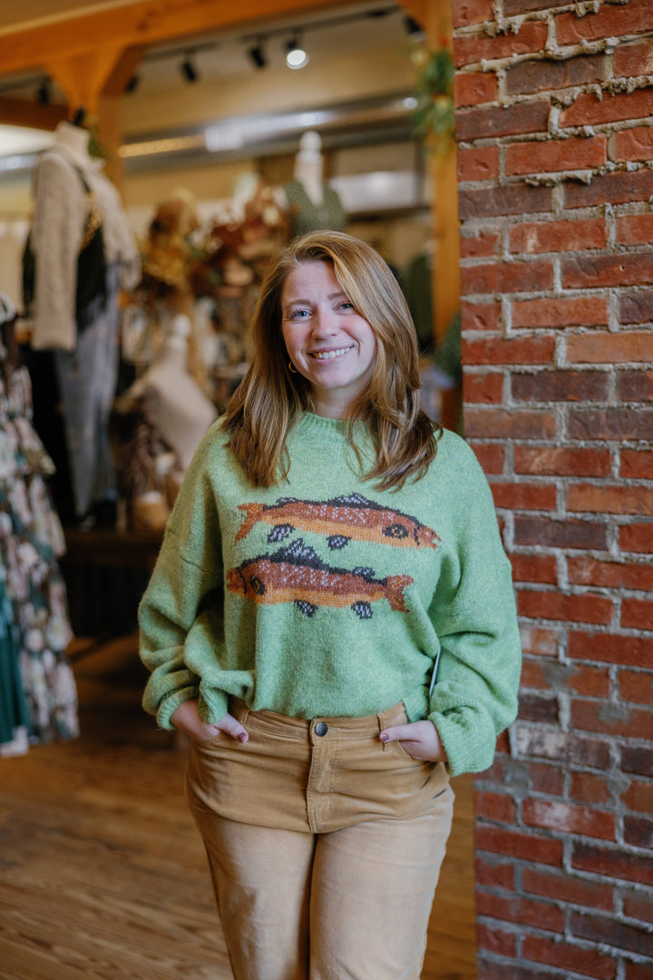 Trout Sweater - Green