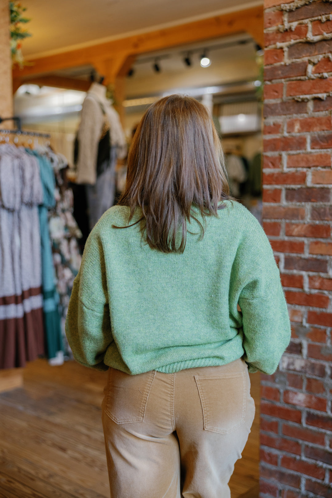 Trout Sweater - Green