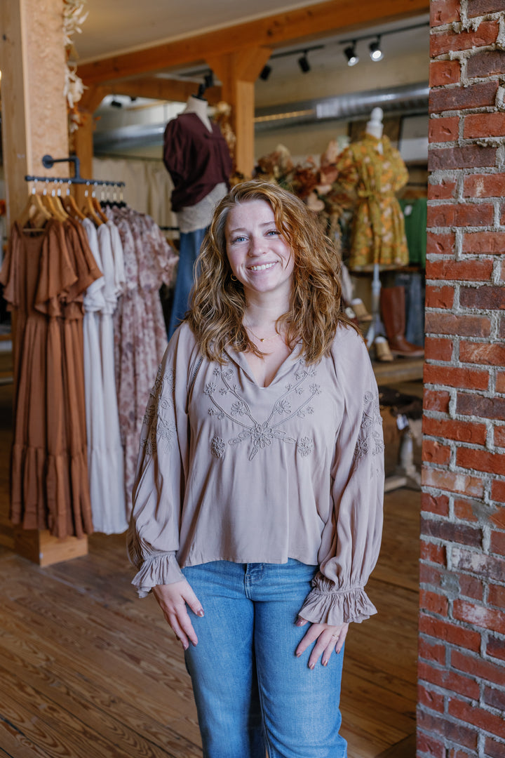 Rayleigh Top - Taupe