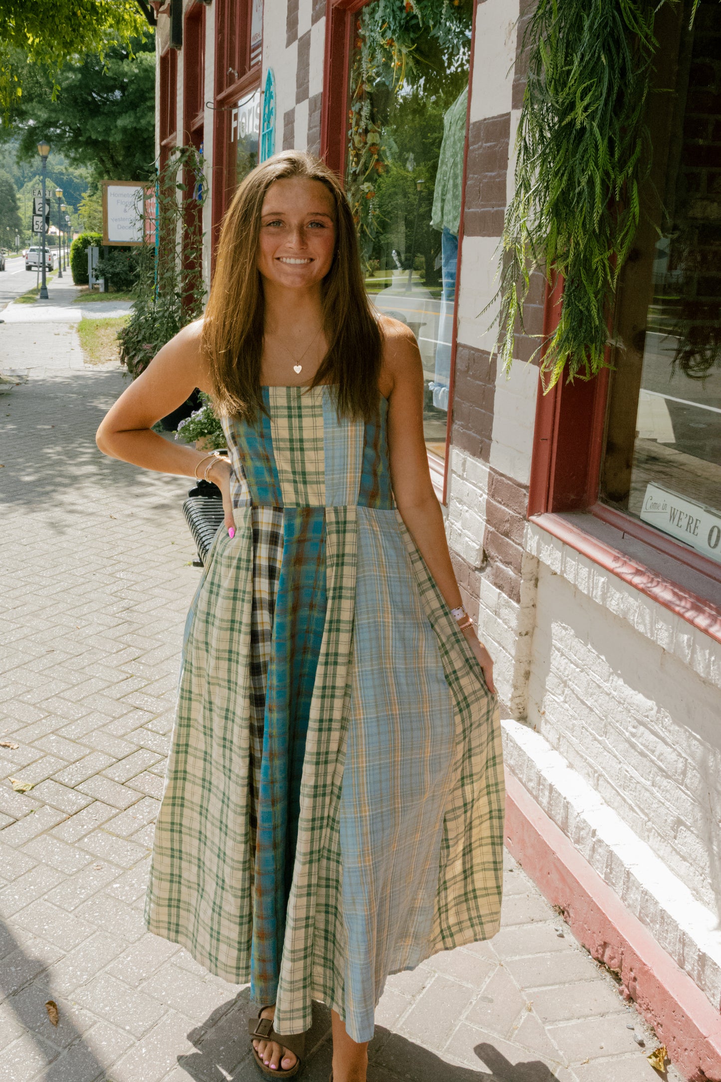 Freya Midi Dress - Mint