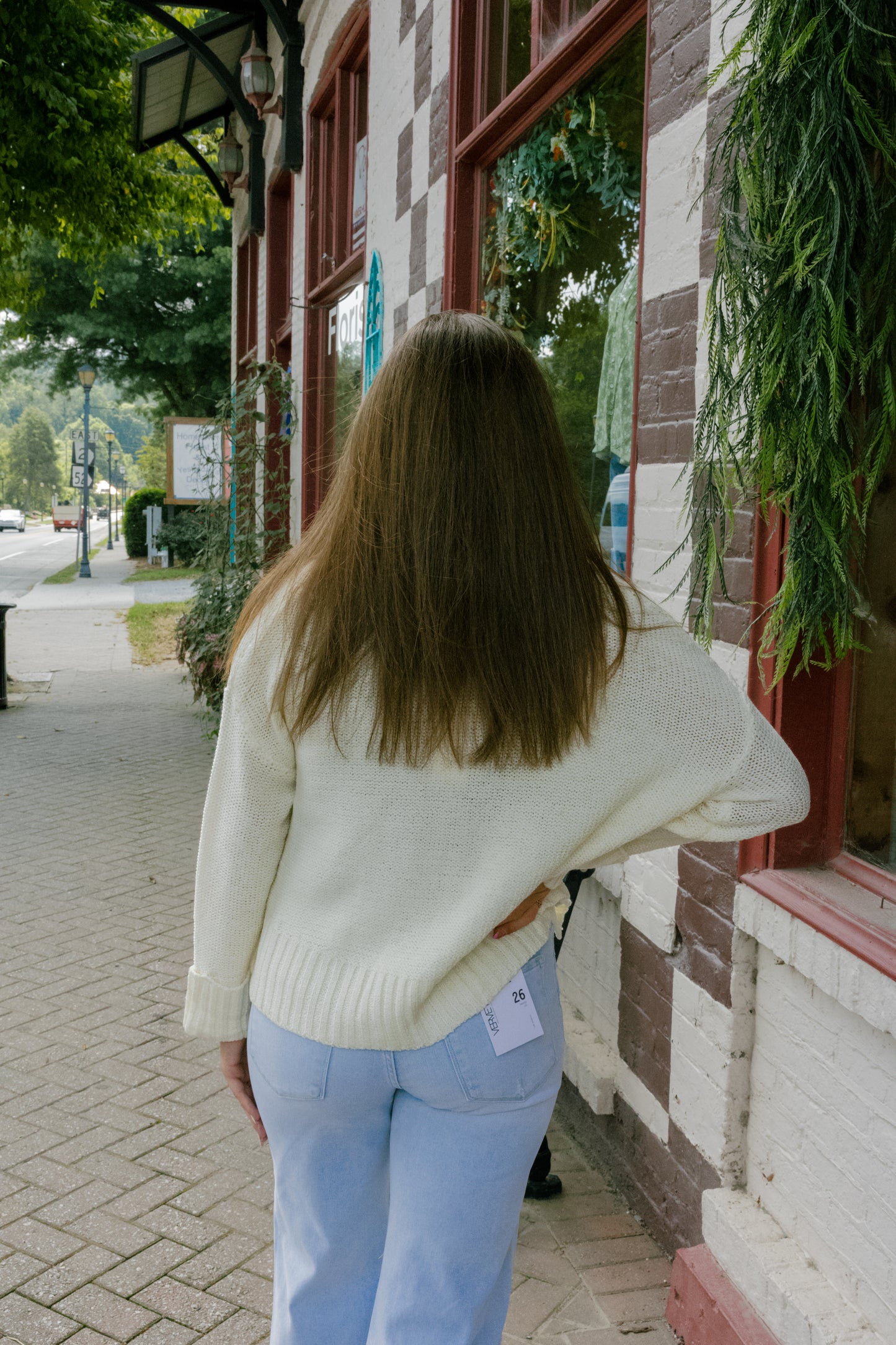 Lyla Sweater Cardigan - Cream