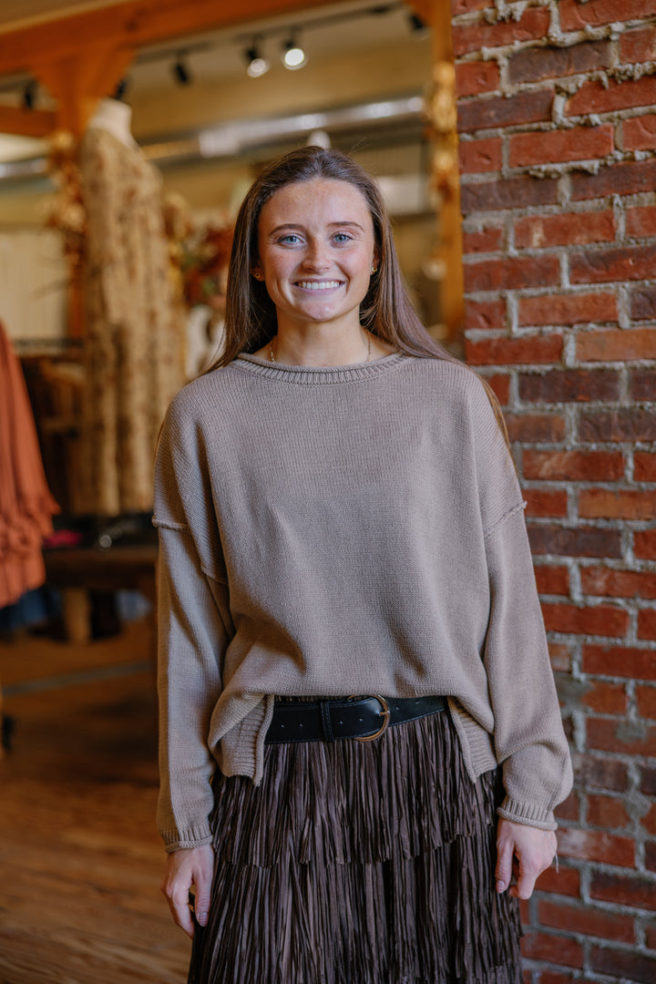Maggie Sweater - Brown