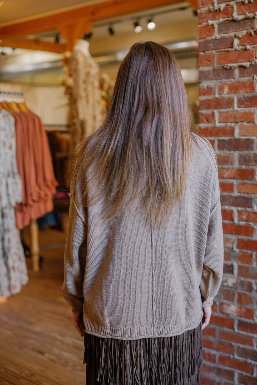 Maggie Sweater - Brown