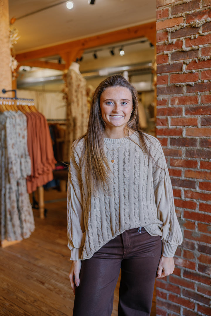Mila Top - Khaki