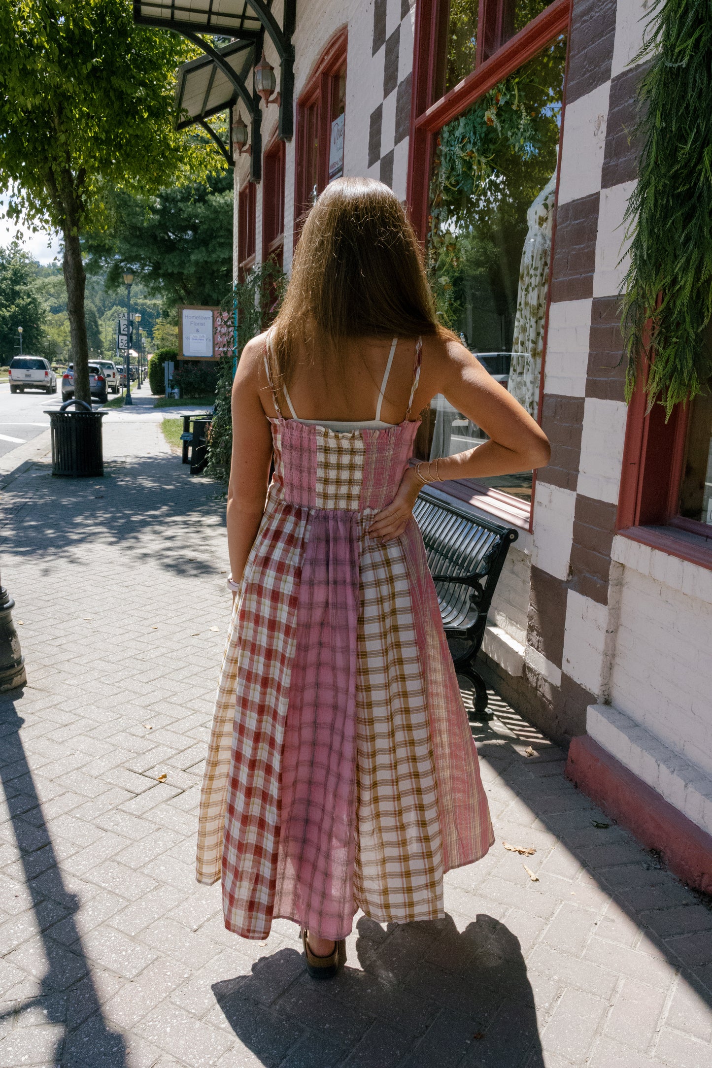 Freya Midi Dress - Pink