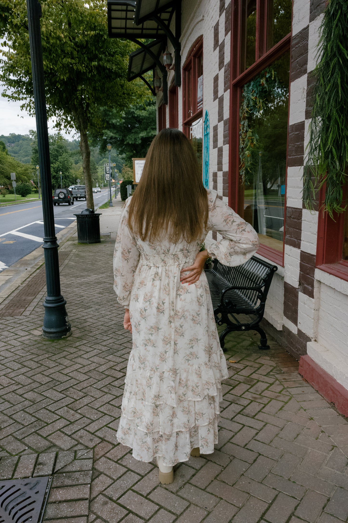 Madeline Midi Dress - Cream
