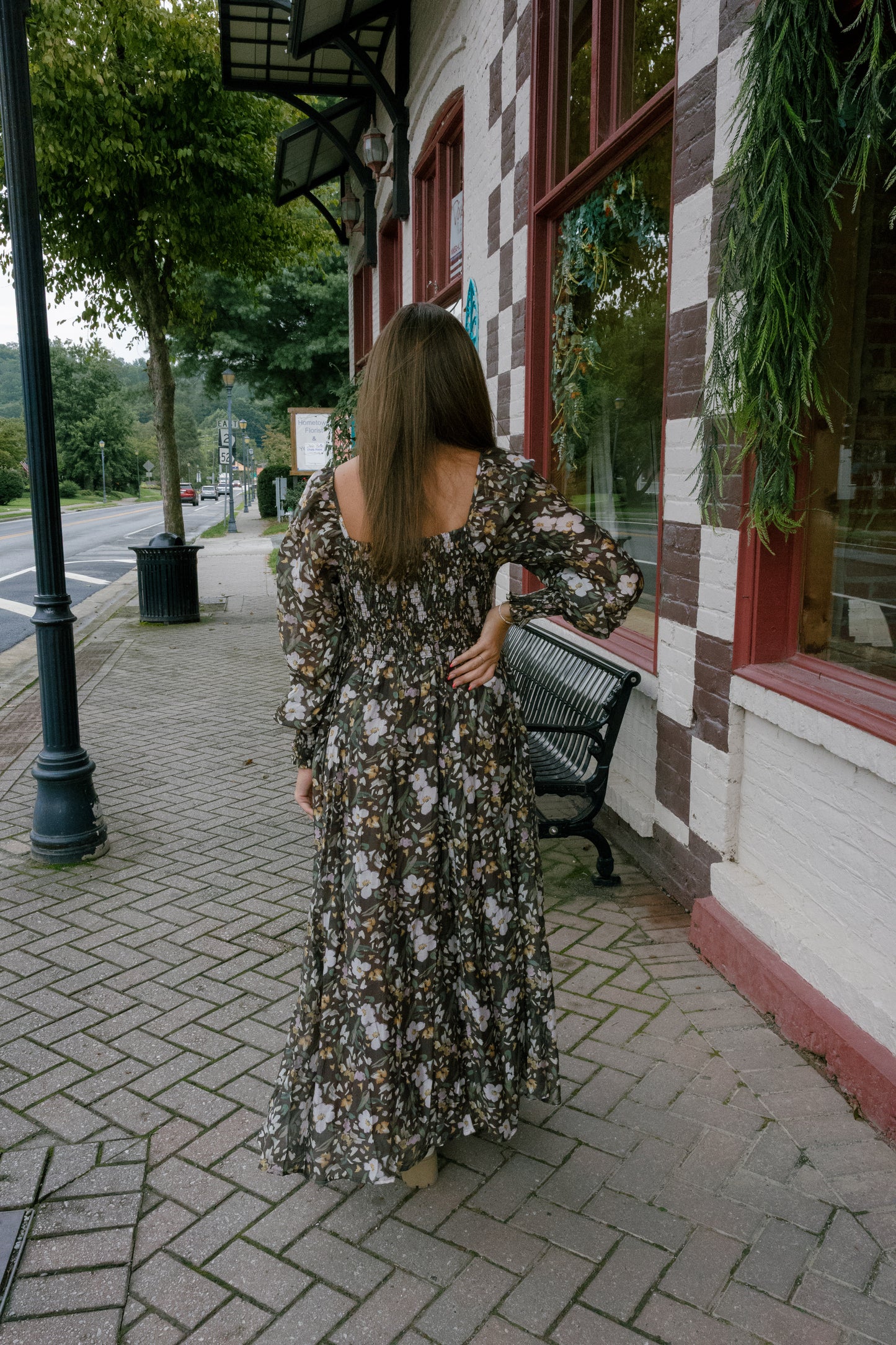 Avery Midi Dress - Mocha