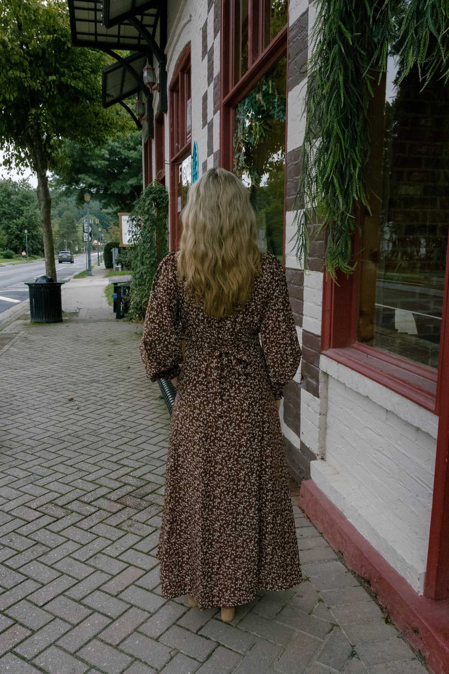 Piper Midi Dress - Mocha