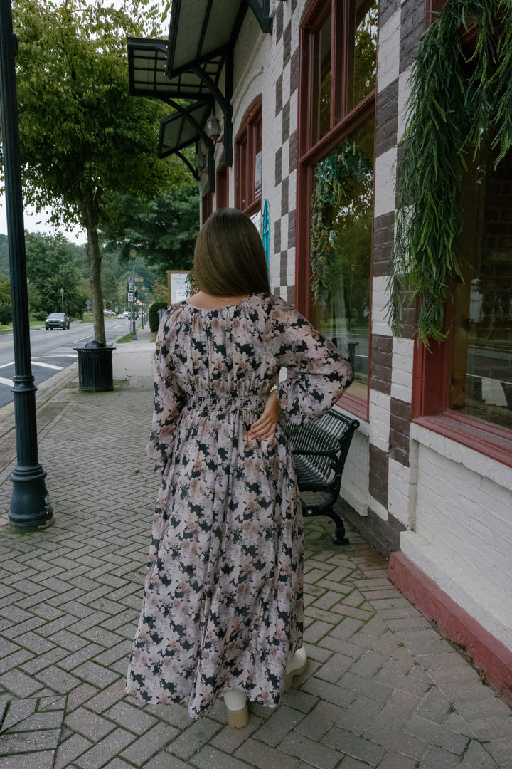 Lucy Midi Dress - Midnight