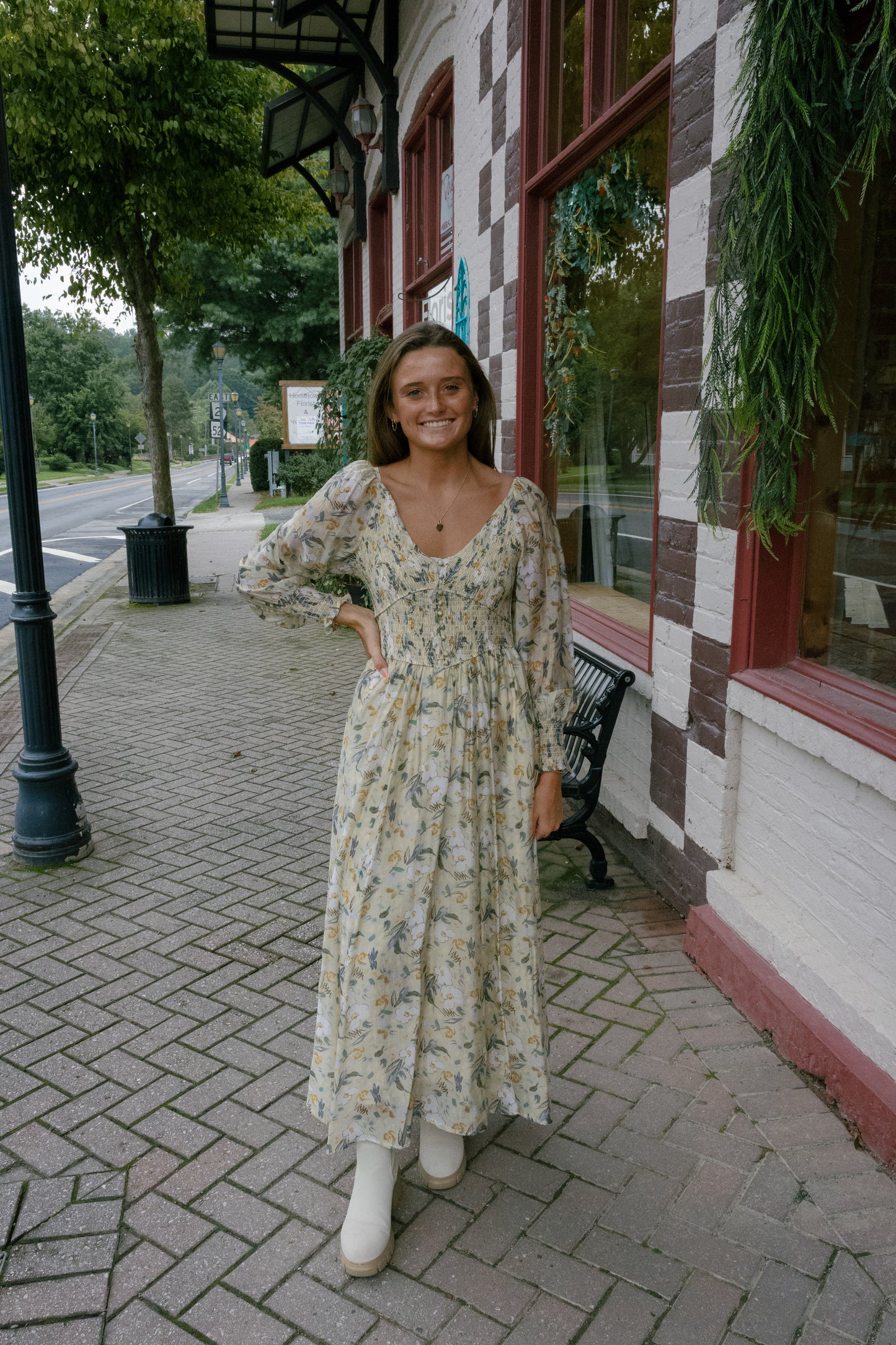 Avery Midi Dress - Cream