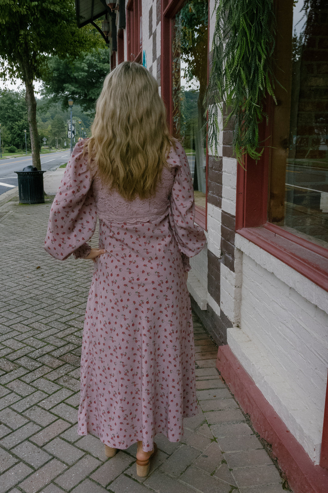 Myla Midi Dress - Dusted Rose