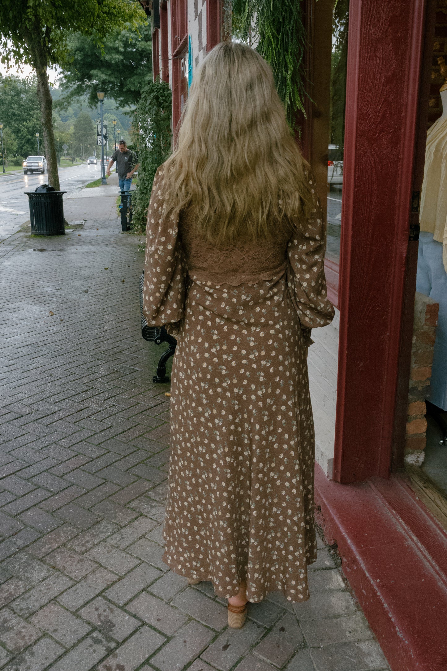 Myla Midi Dress - Mocha