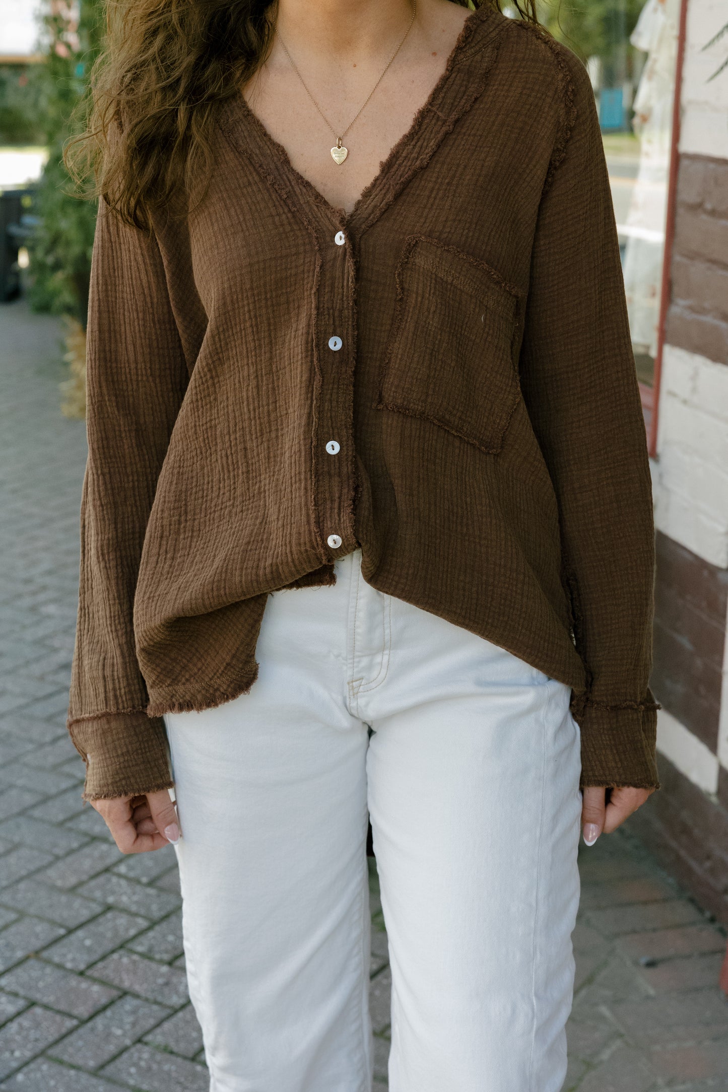 Tate Top - Brown