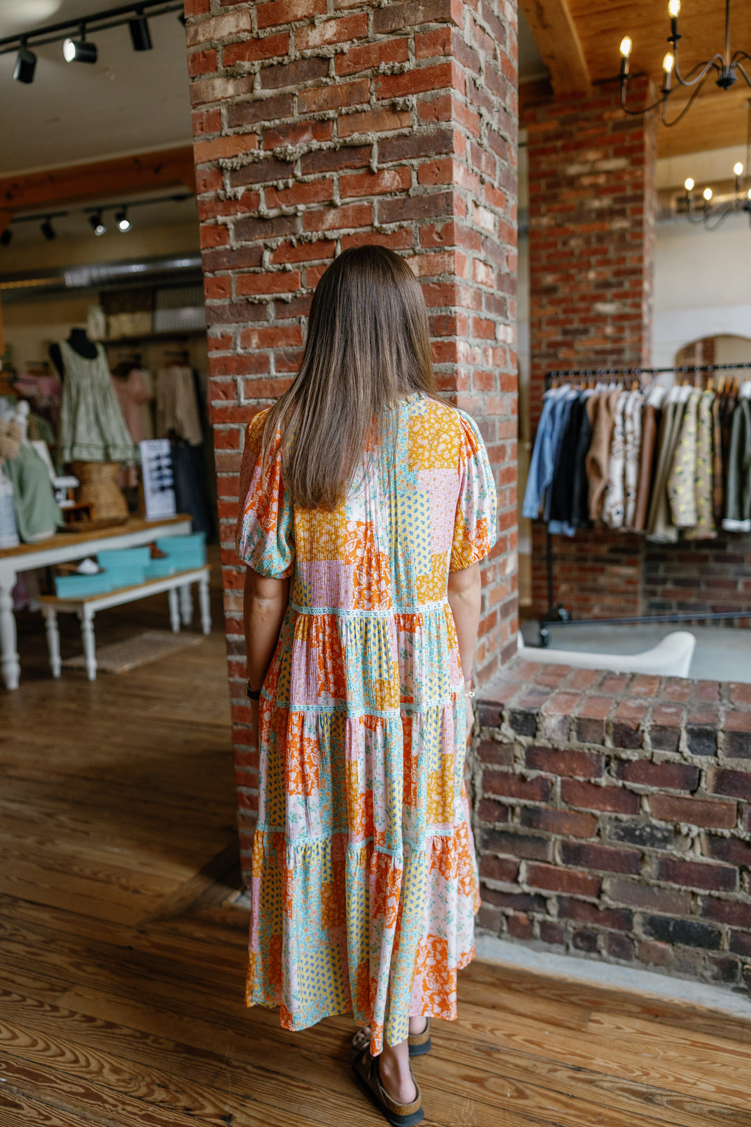 Jude Midi Dress - Natural