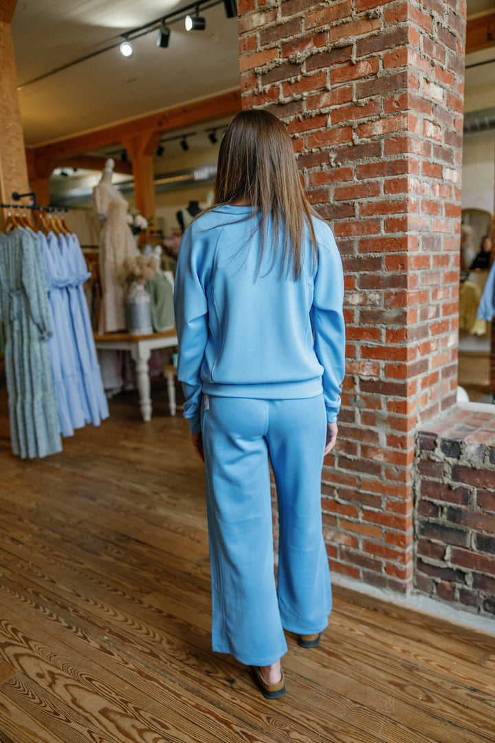 Ezra Scuba Half Zip Top