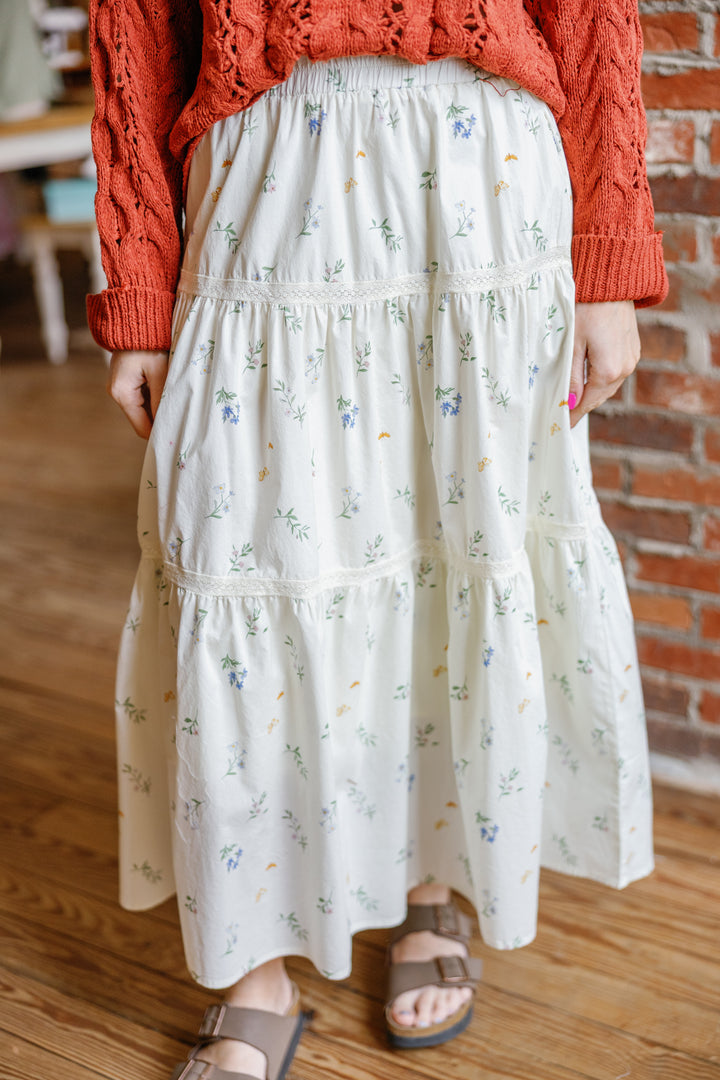 Mia Mdi Skirt - Ivory