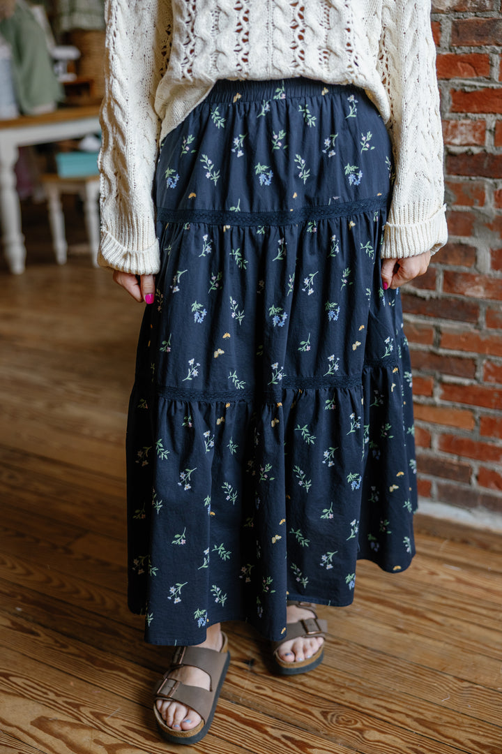 Mia Mdi Skirt - Navy