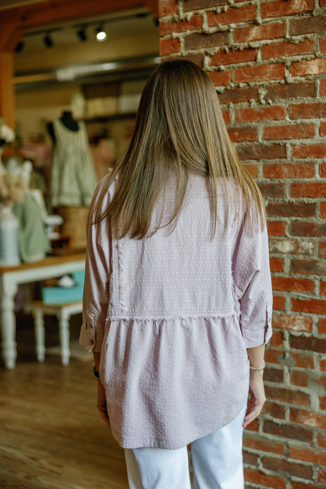 Sam Top - Dusty Pink