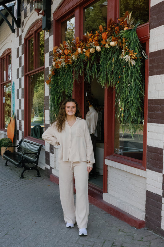 Lillie Pants - Natural
