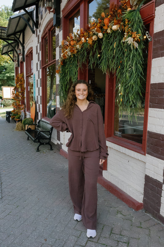 Lillie Pants - Brown