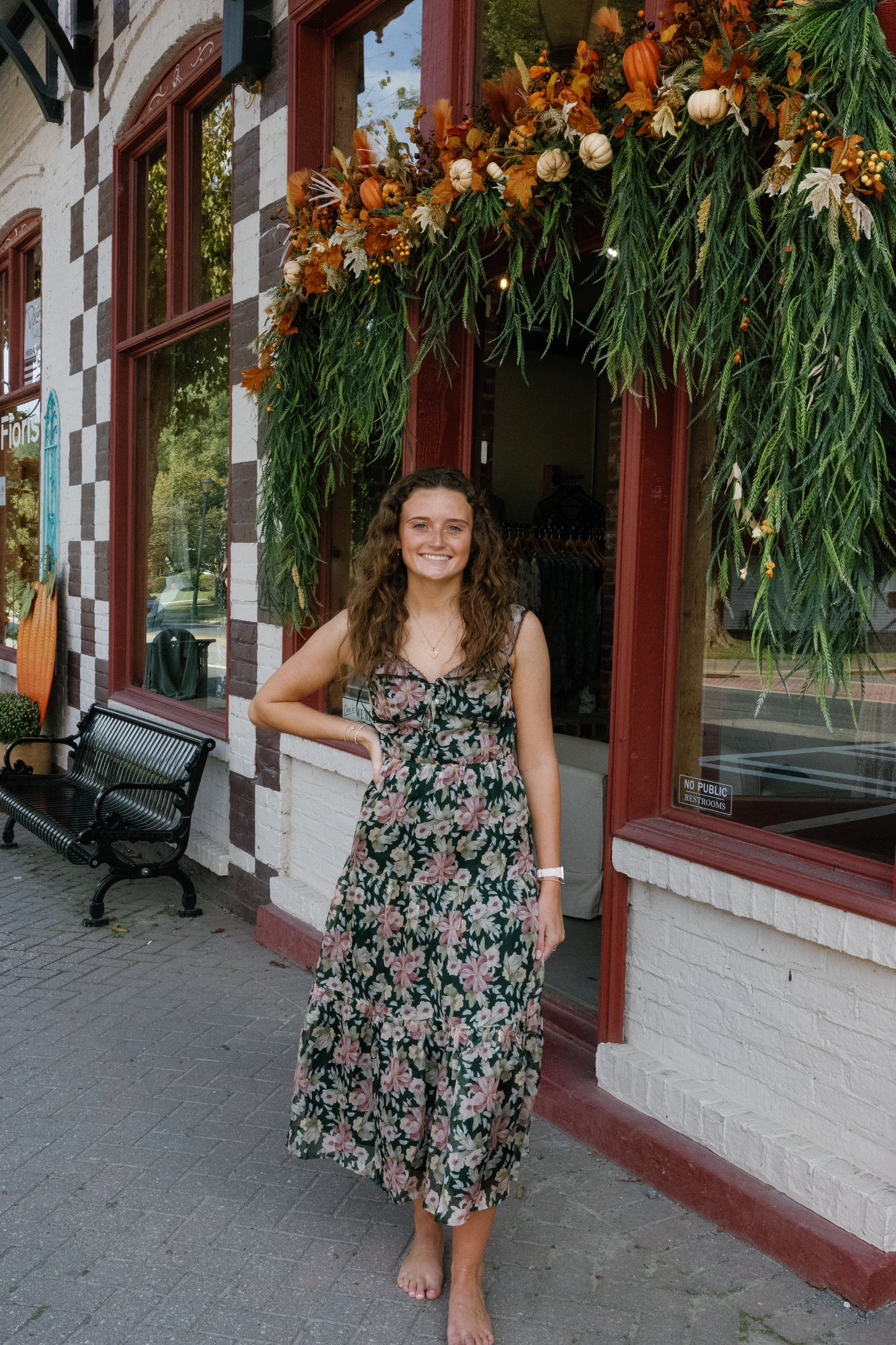 Lacy Midi Dress