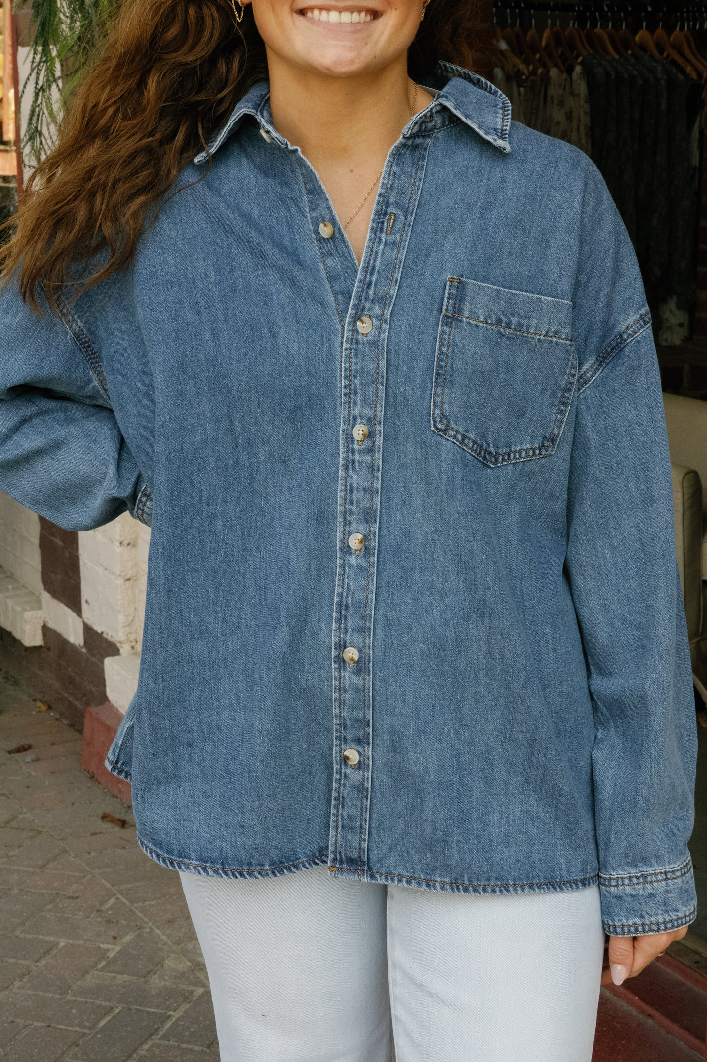 Sam Denim Top
