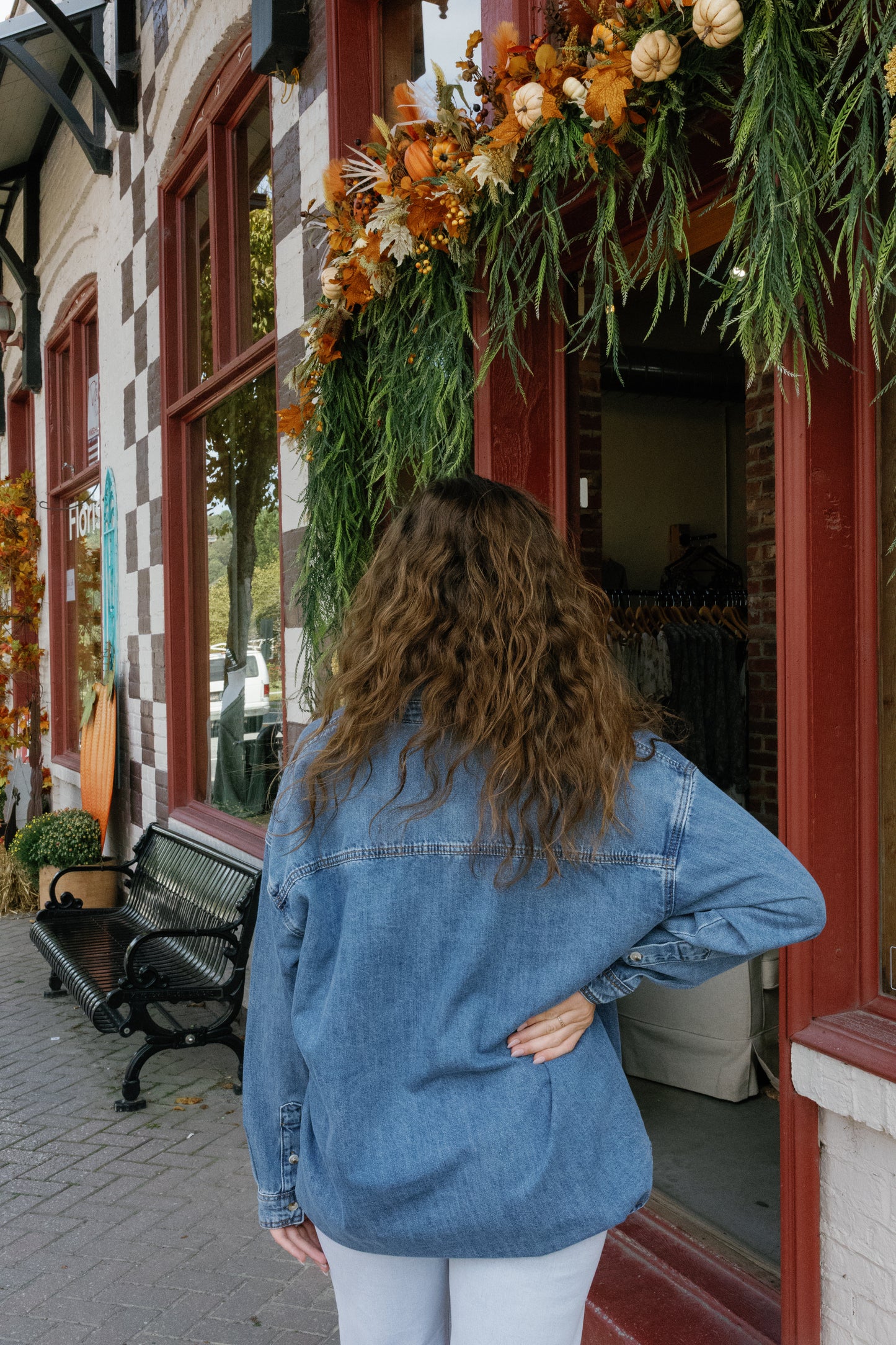Sam Denim Top
