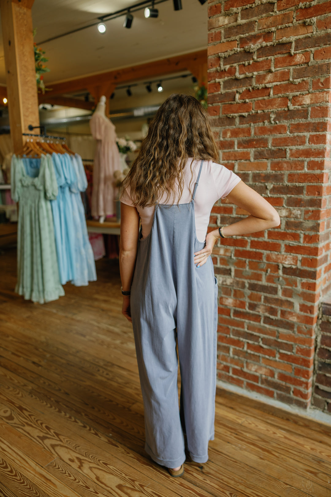 Ava Jumpsuit - Crown Blue