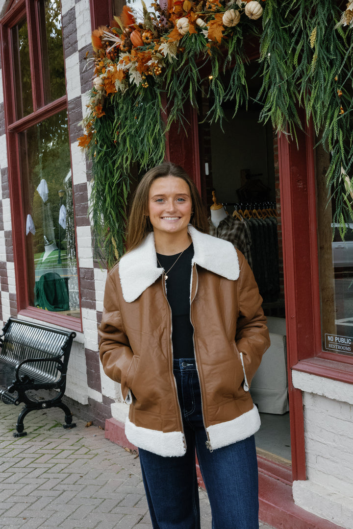 Kendall Jacket - Cognac