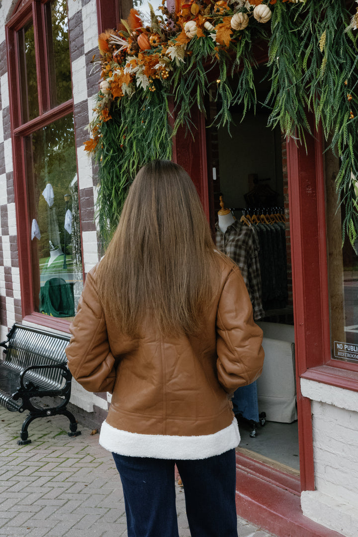 Kendall Jacket - Cognac