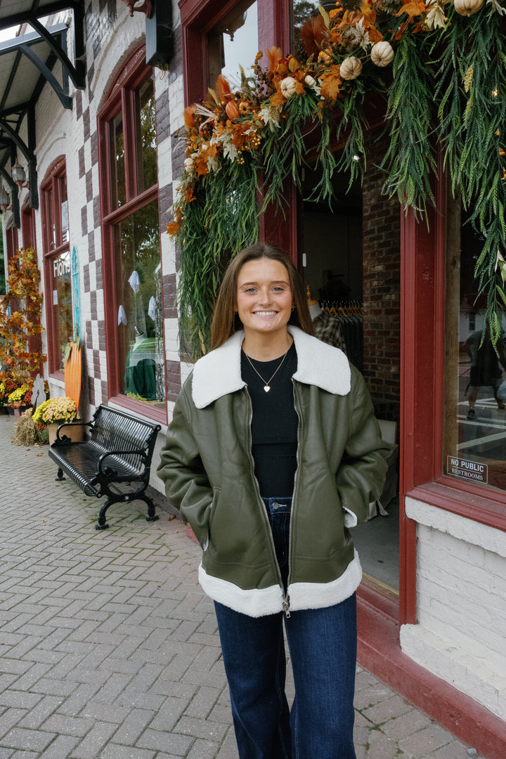 Kendall Jacket - Dark Olive