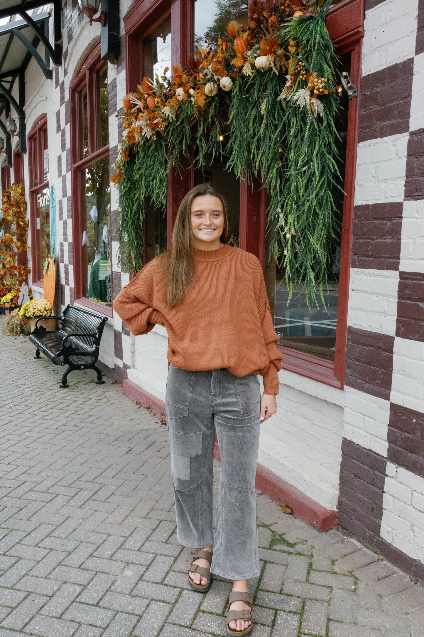 Amber Oversized Sweater - Terra
