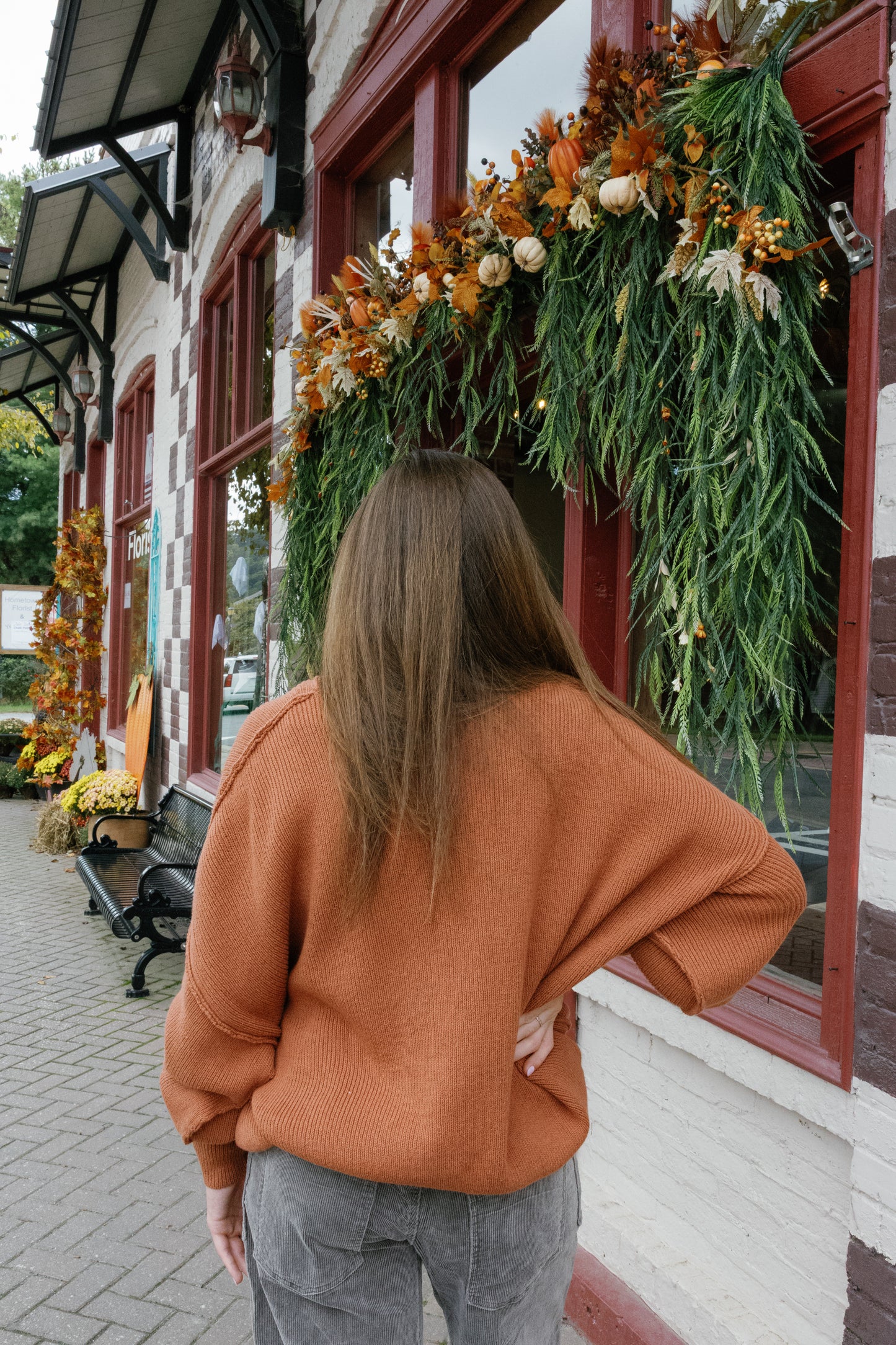Amber Oversized Sweater - Terra