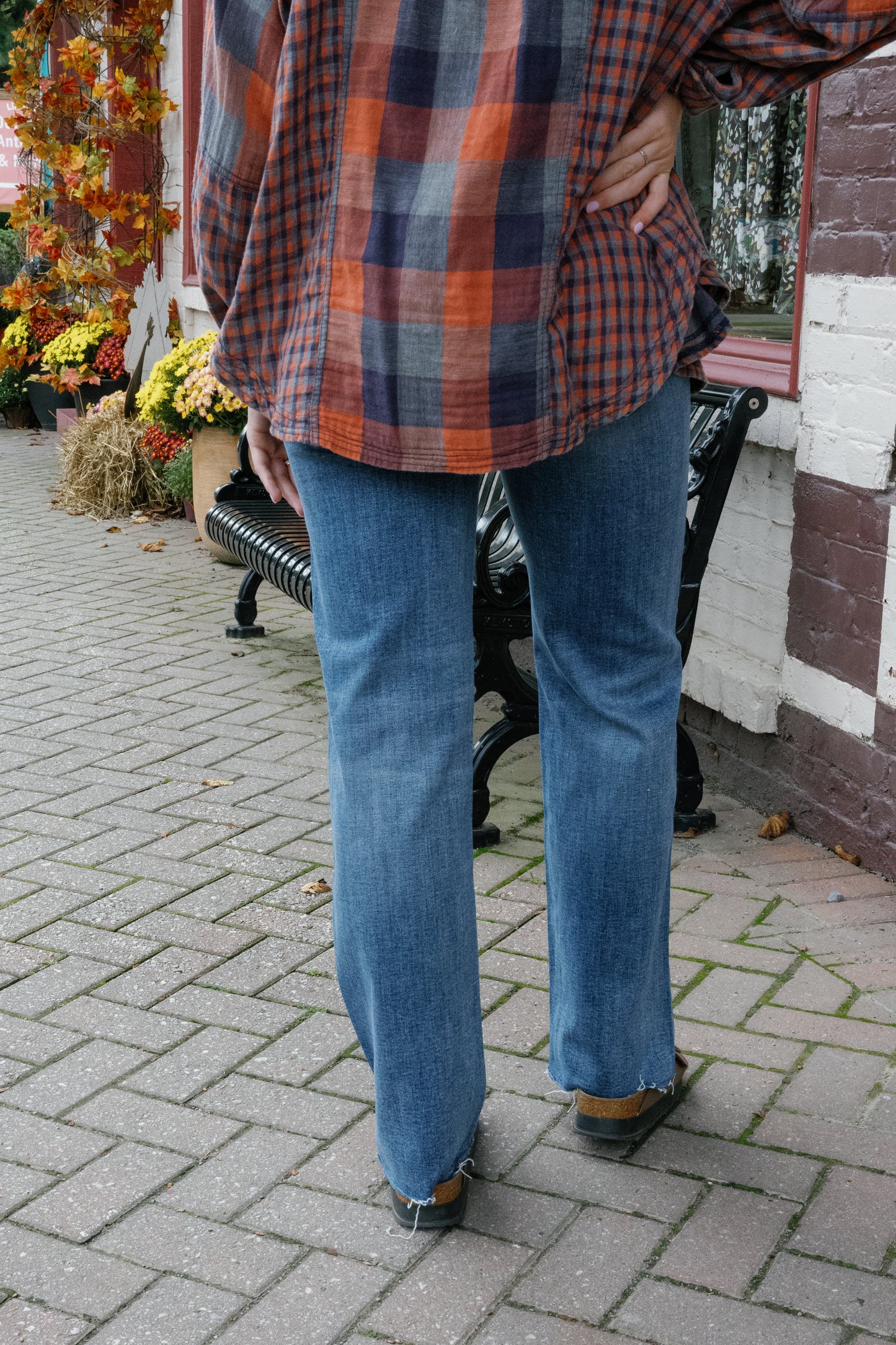 Jess Slim Wide Jeans