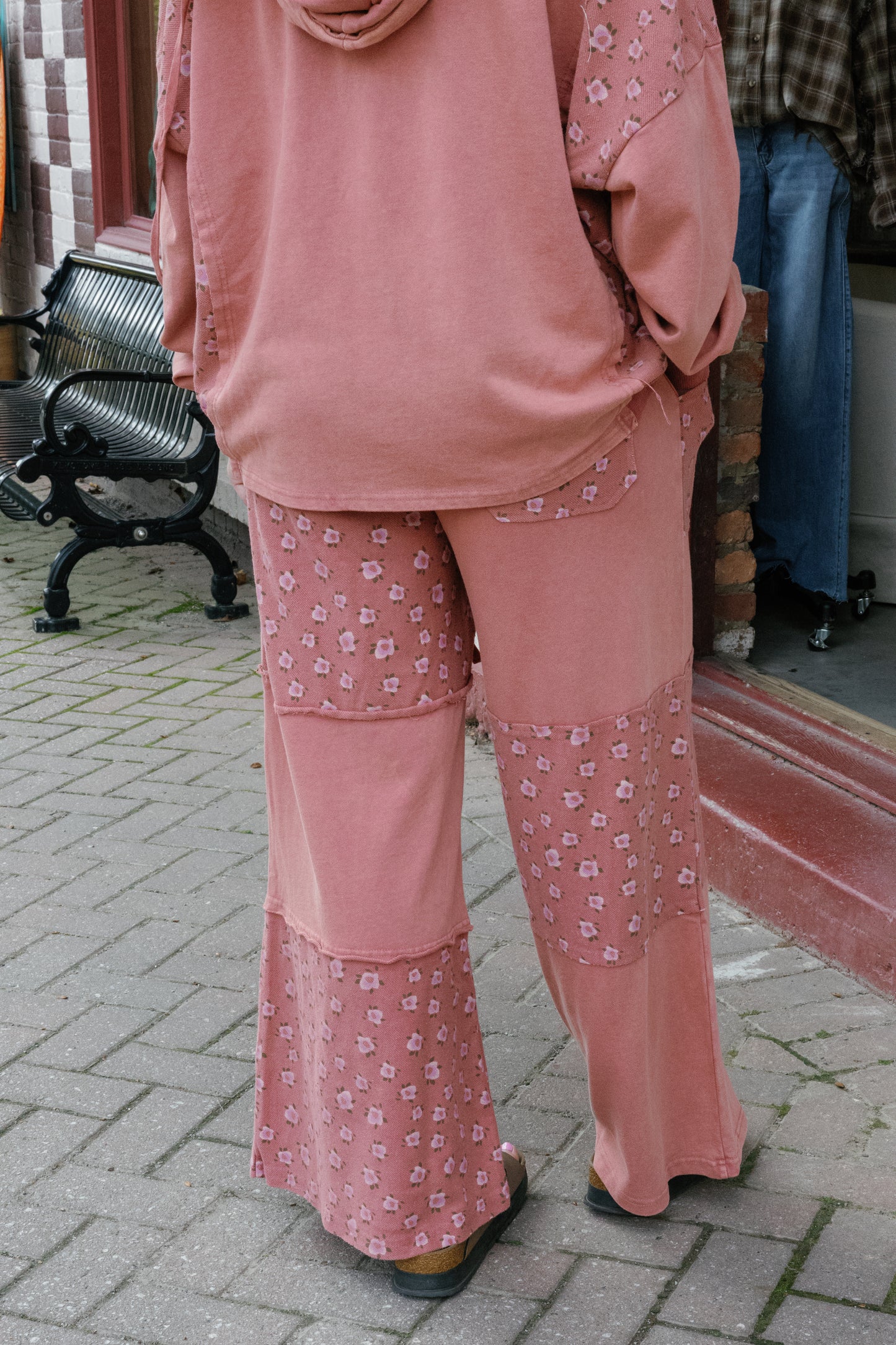 Maddie Pants - Dried Rose
