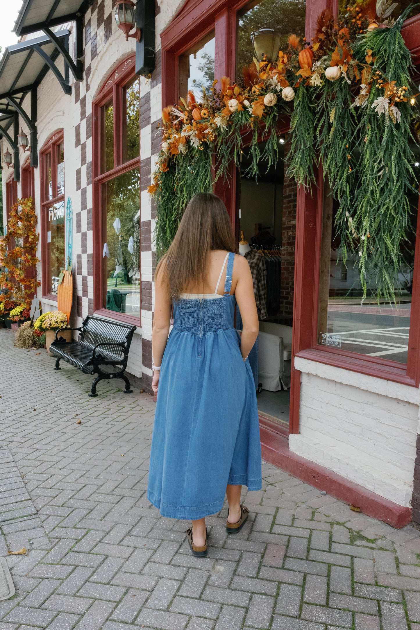 Kelsey Midi Denim Dress