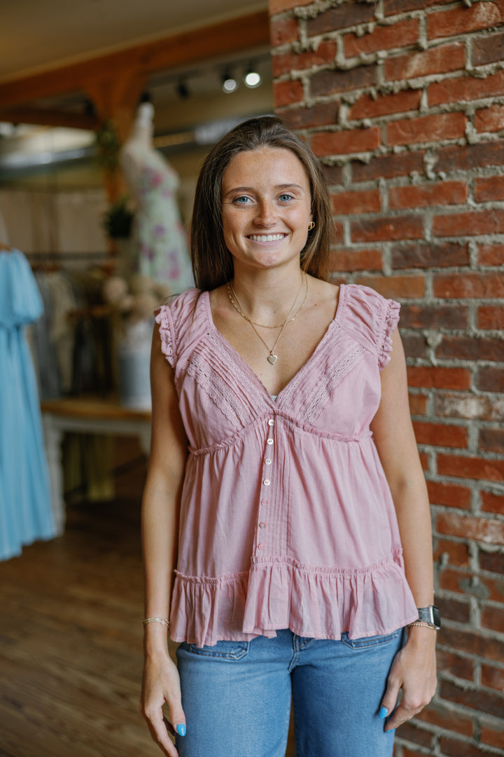 Lila Top - Rose