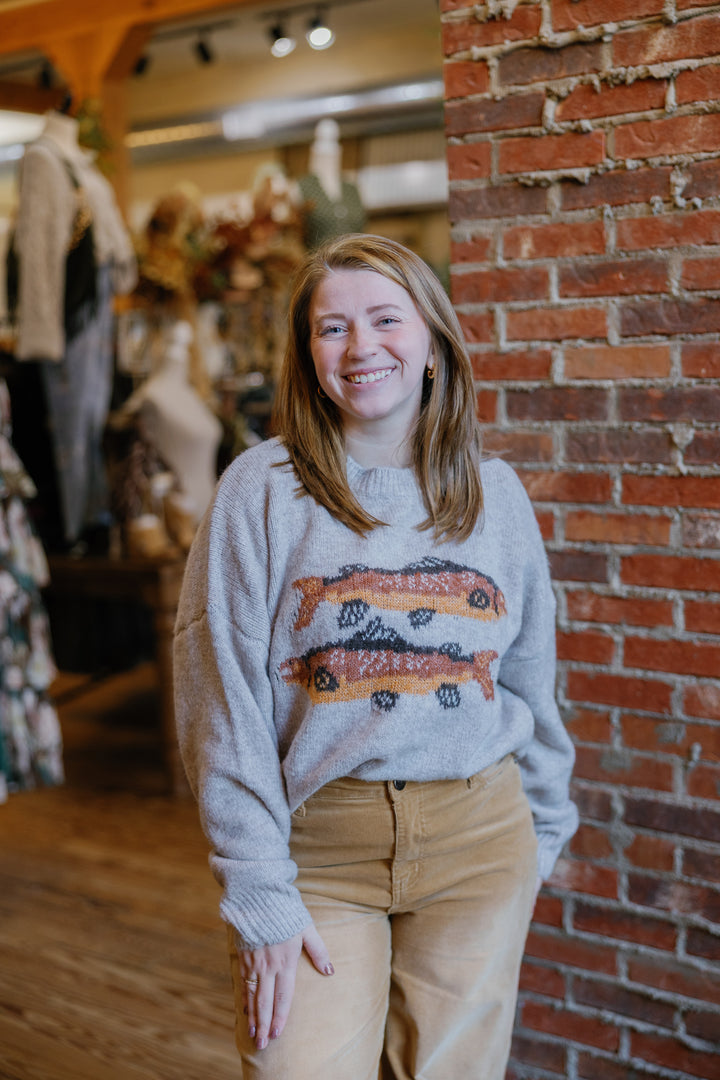Trout Sweater - Oatmeal
