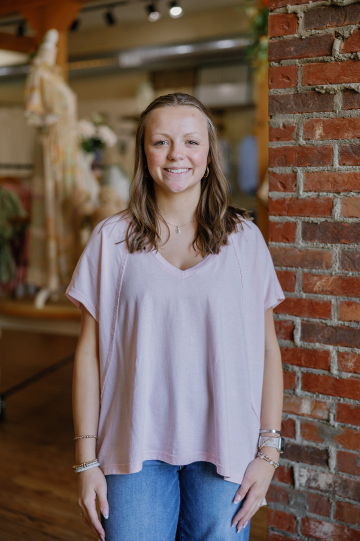 Melanie Top - Soft Pink
