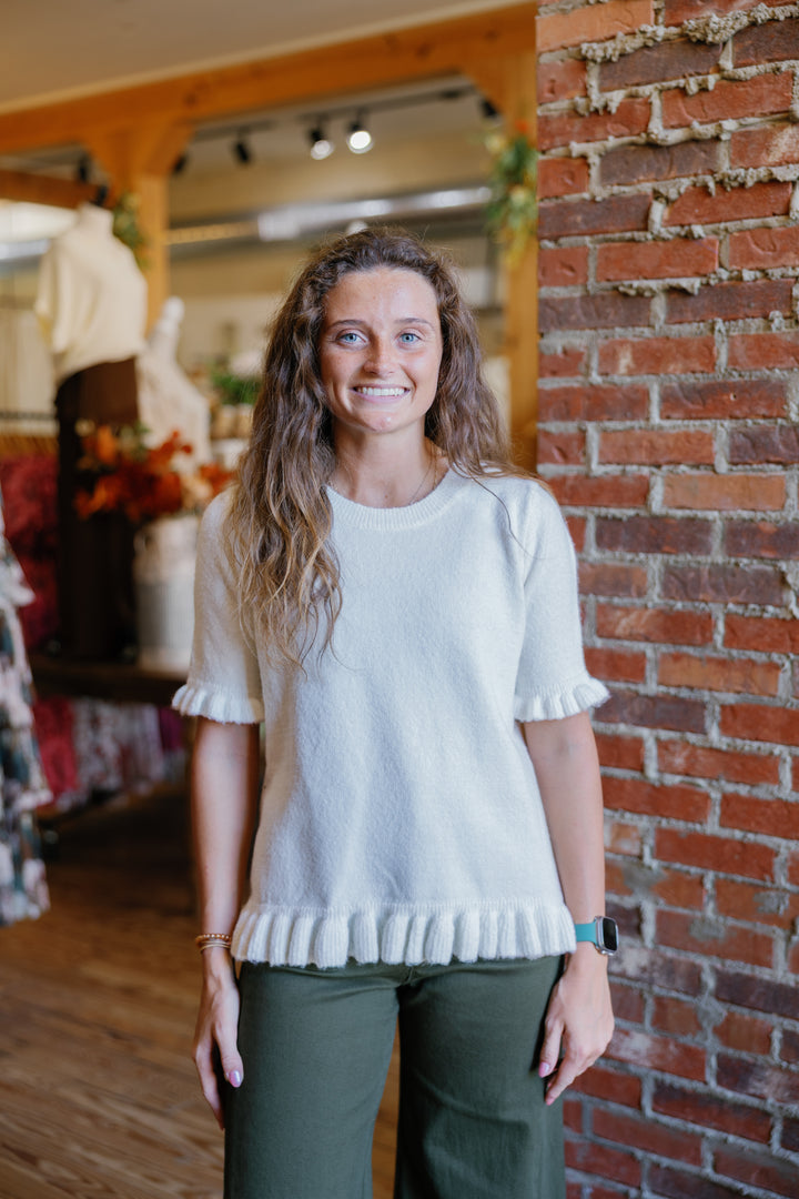 Lyla Top - Ivory
