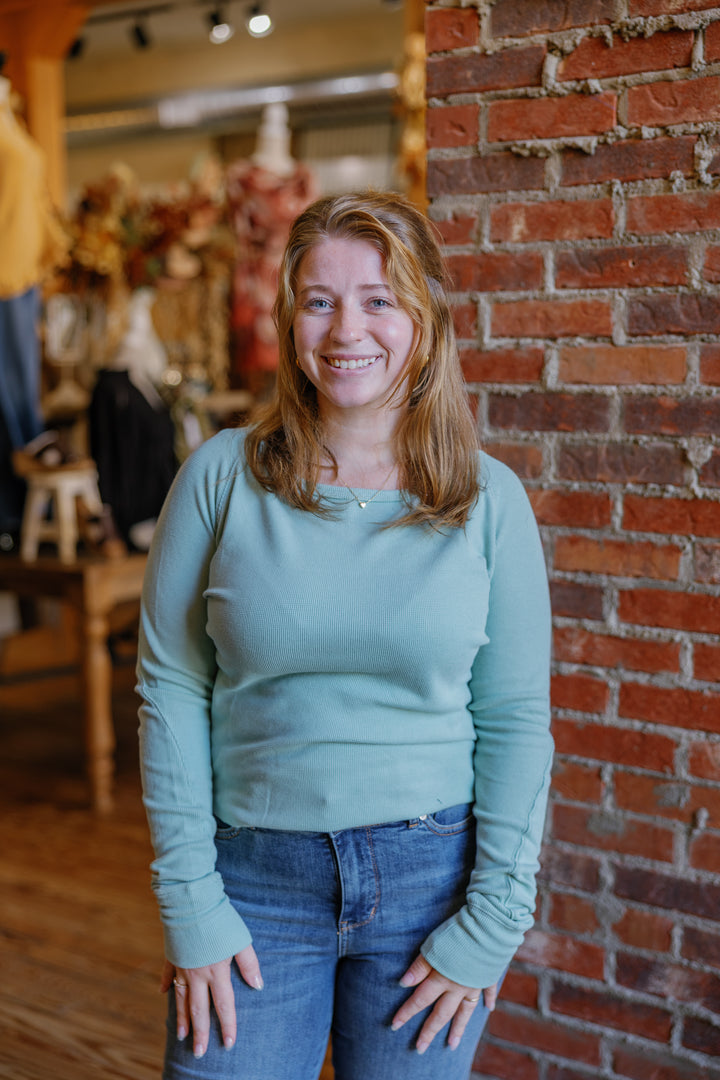 Sammie Top - Aqua