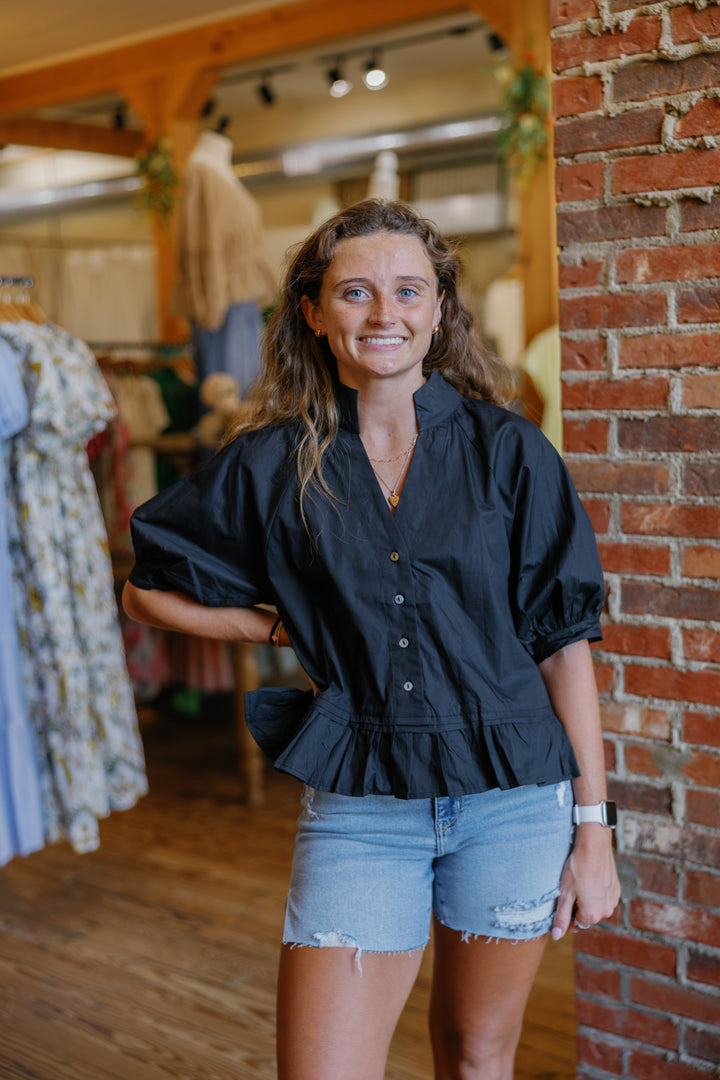 Keelie Top - Black