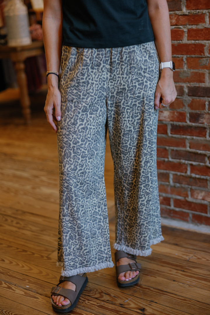 Abby Leopard Pants