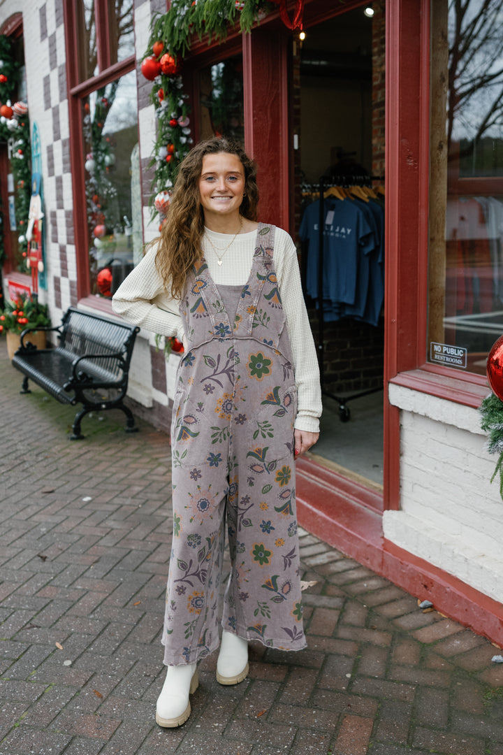 Rose Overalls - Mocha