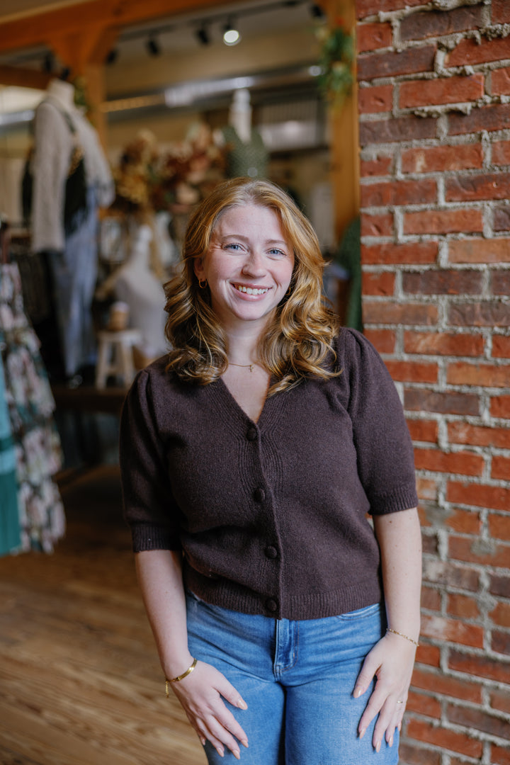 Piper Top - Brown