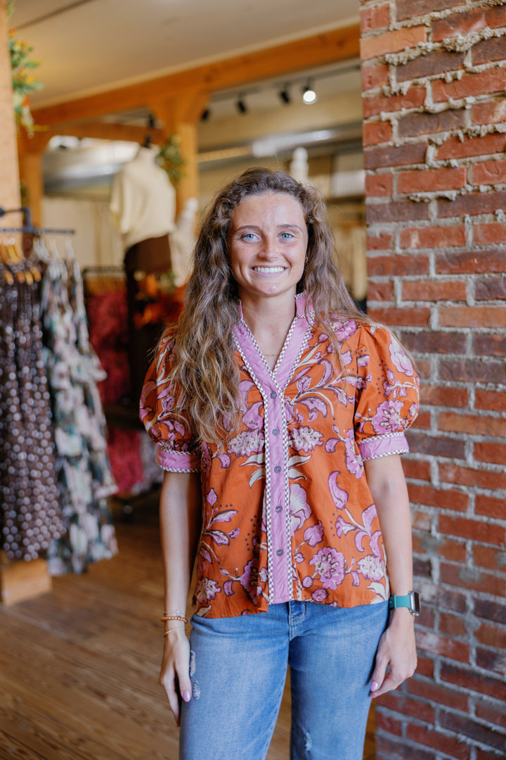 Jane Top - Rust