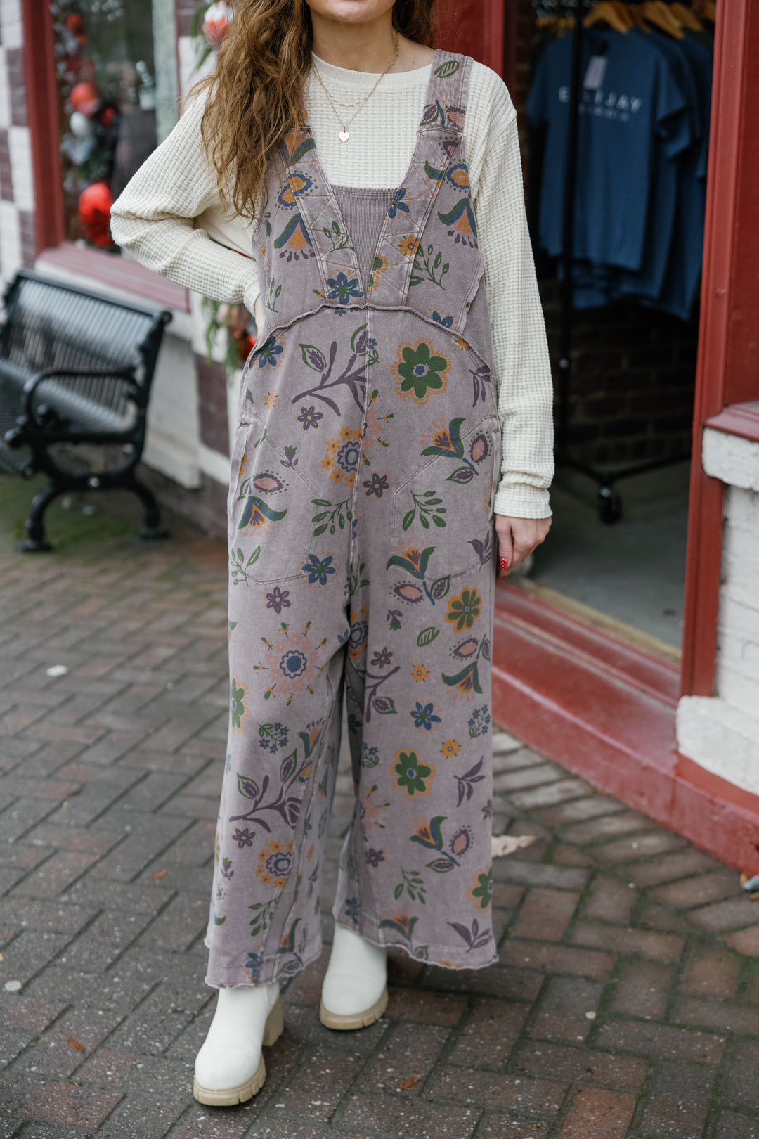 Rose Overalls - Mocha