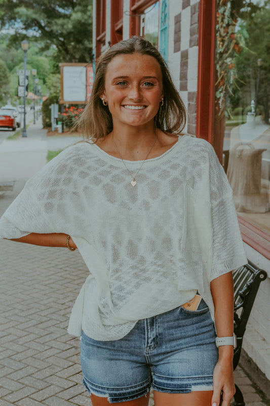 Lacey Top - Ivory