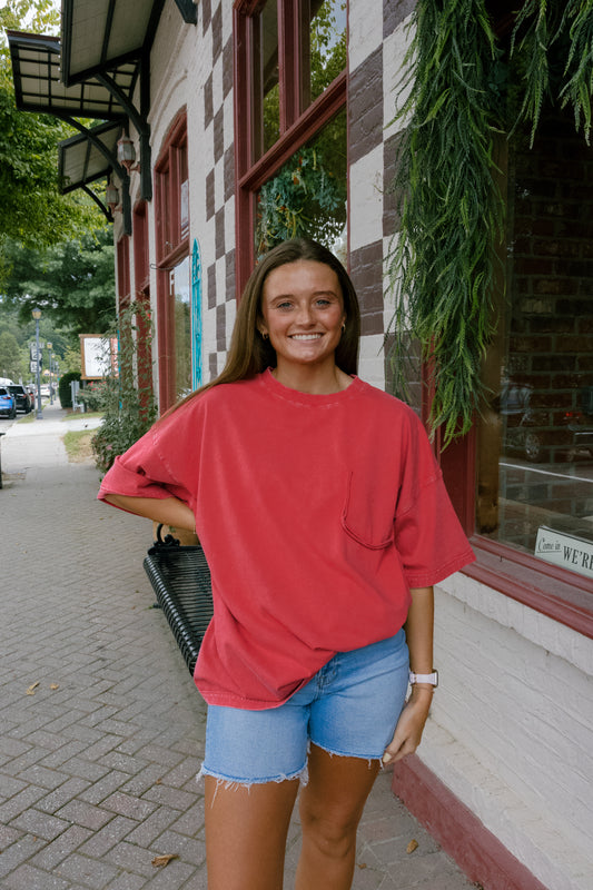 Taylor Tee - Red