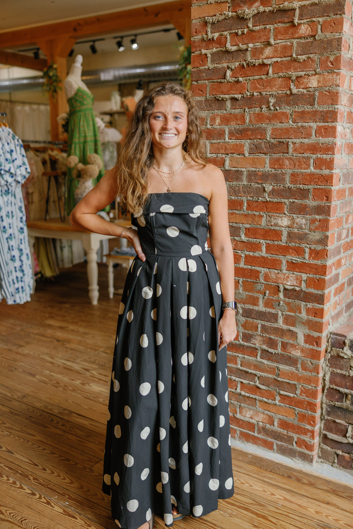 Leah Midi Dress - Black